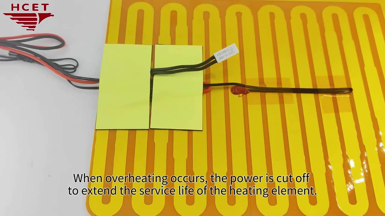 Application of KSD9700 Series Thermal Protector on Heating Element