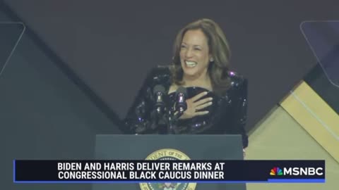 Kamala Harris Kicks on Black Accent at black caucus dinner