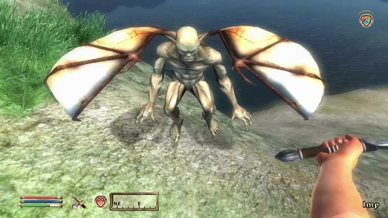 The Elder Scrolls IV OBLIVION : Long Way , Funny Gameplay