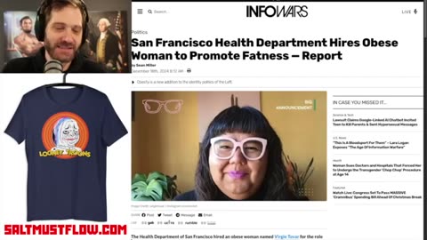 San Francisco Health Department Hires Obese Woman to Promote Fatness