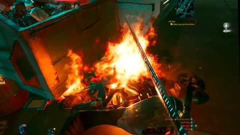 Cyberpunk VR is insane!🥽🏍️