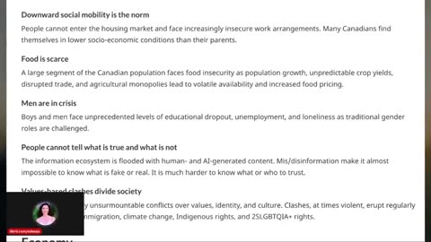 New Document Shows Collapse Of Canada Coming & INCREASED Geoengineering. 2024 Policy Horizons Report