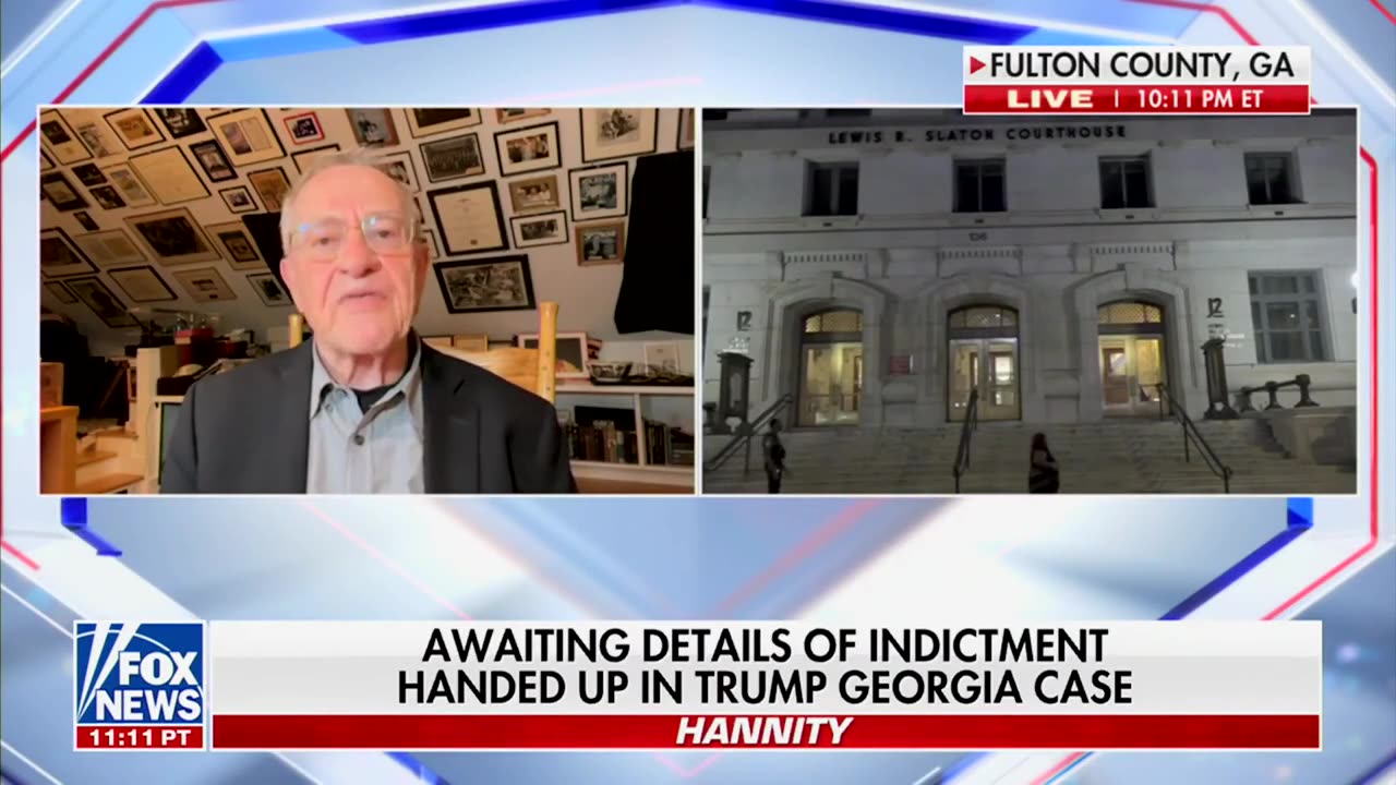 'The Most Dangerous Threat To Democracy': Alan Dershowitz Rips Georgia's Trump Indictment