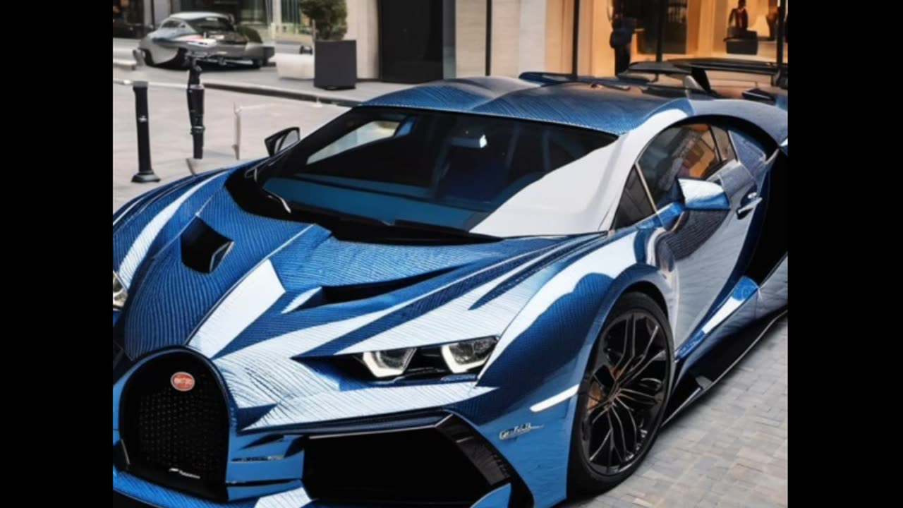 What is going on here? Bugatti or a Lambo in disguise?