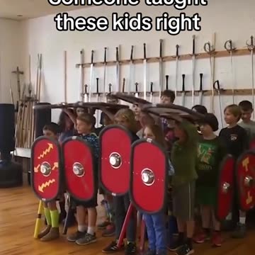 Someone taught these White kids right