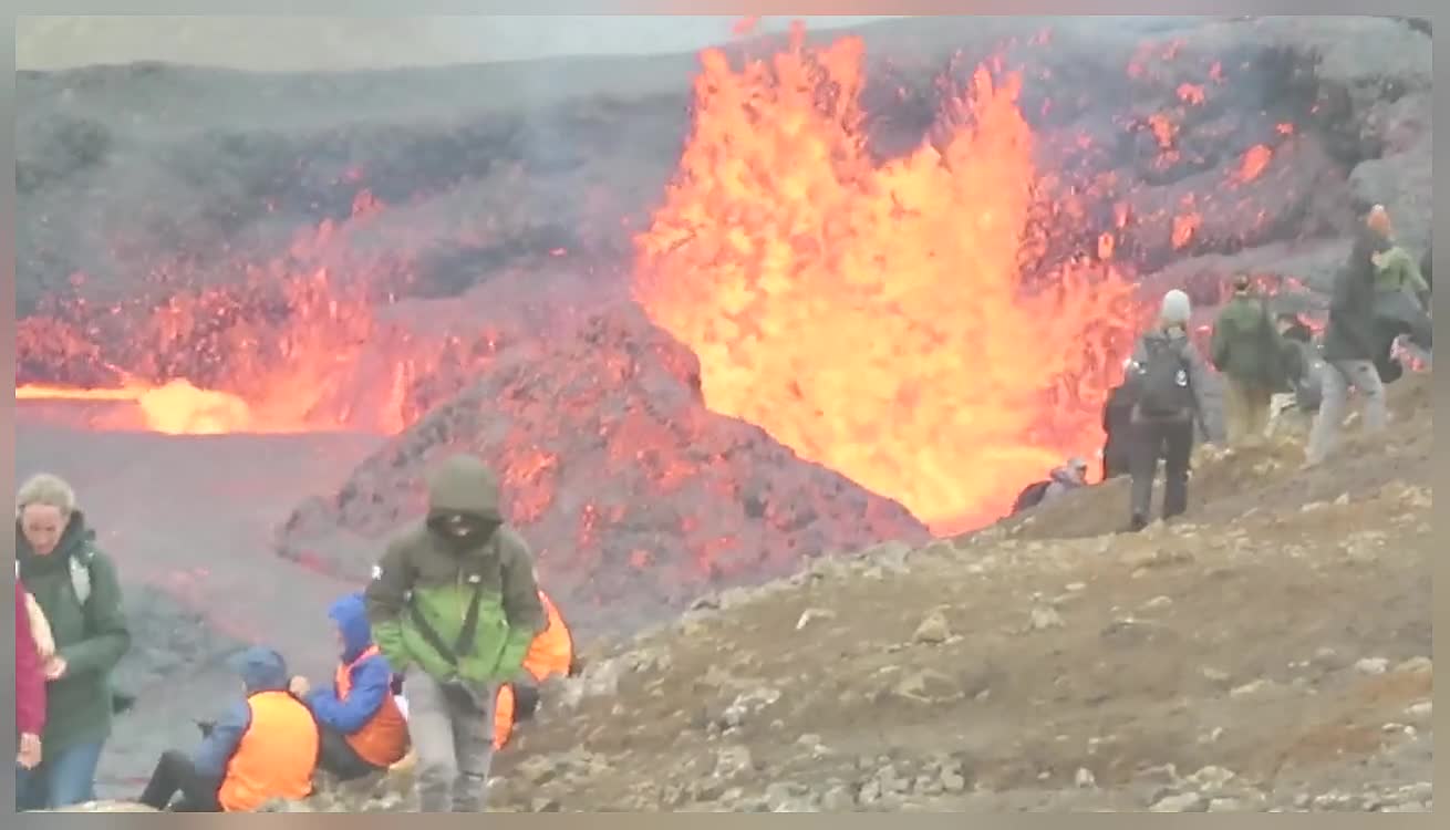 Leaping Lava in Iceland