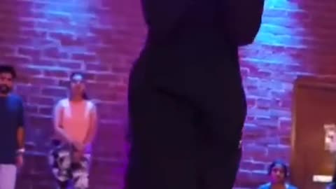 Entertainment girl dance video