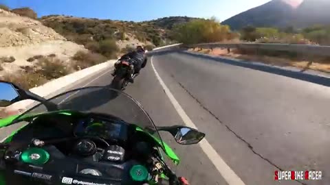 Savage mode on. Kawasaki zx10r