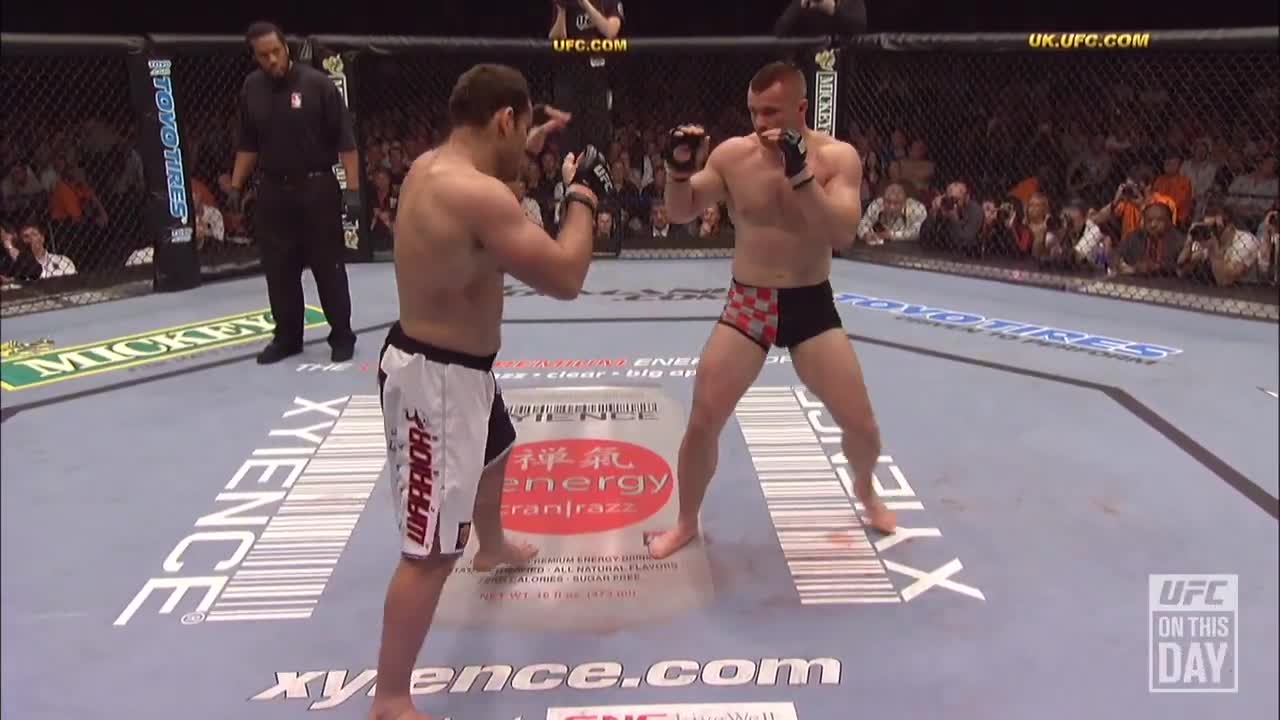 Gabriel Gonzaga Completes the Upset With Head Kick KO of Mirko Cro Cop | UFC 70, 2007 | On This Day