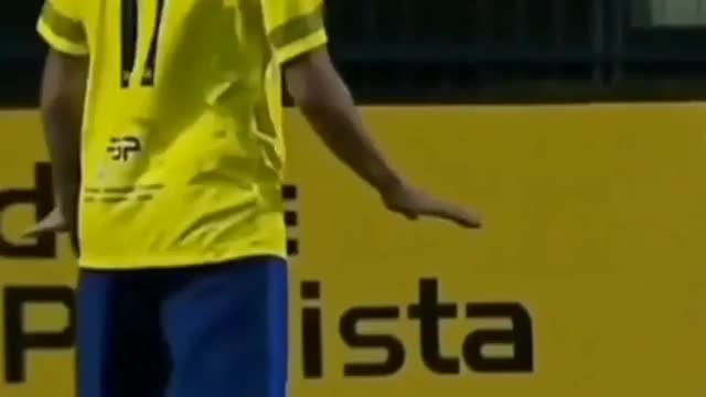 Watch this footballer being destroyed by Neymar