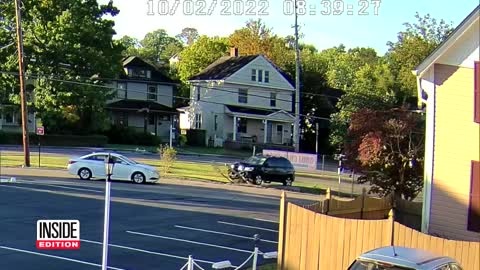 SUV Flies Over Priest's Car During High-Speed Crash