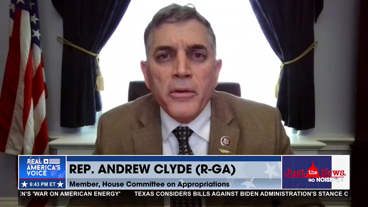 Rep. Clyde: “You can’t control crime when you don’t have law enforcement officers”