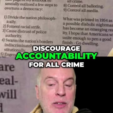 Jewish textbook to overturn a country