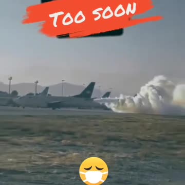 💥🔥💥 Chemtrails released to soon... BOOM...!!!! Busted....