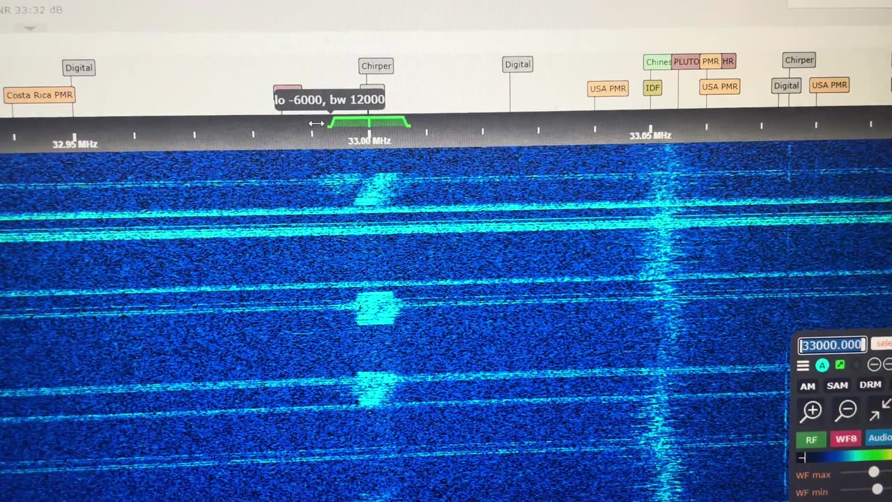 35.900 MHz FM Business Band Radio Comms VHF Low Band DX US Signals Heard On G8JNJ UK SDR 11 28 23