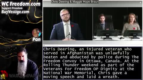 INJUSTICE Trudeau's Emergency Act Police vs Veteran