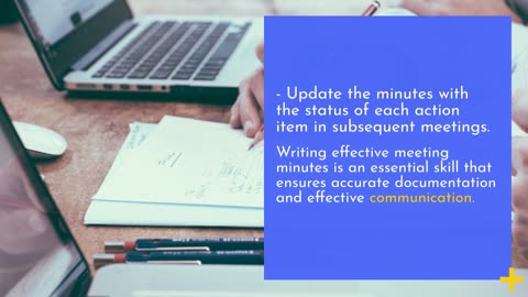 How To Write Effective Meetings Minutes
