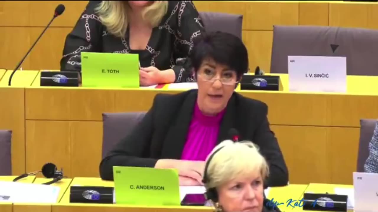 Christine Anderson, MEP, destroys EU COVID LIES!!!!