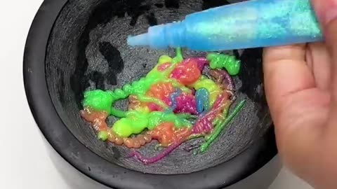 Satisfying ASMR slime