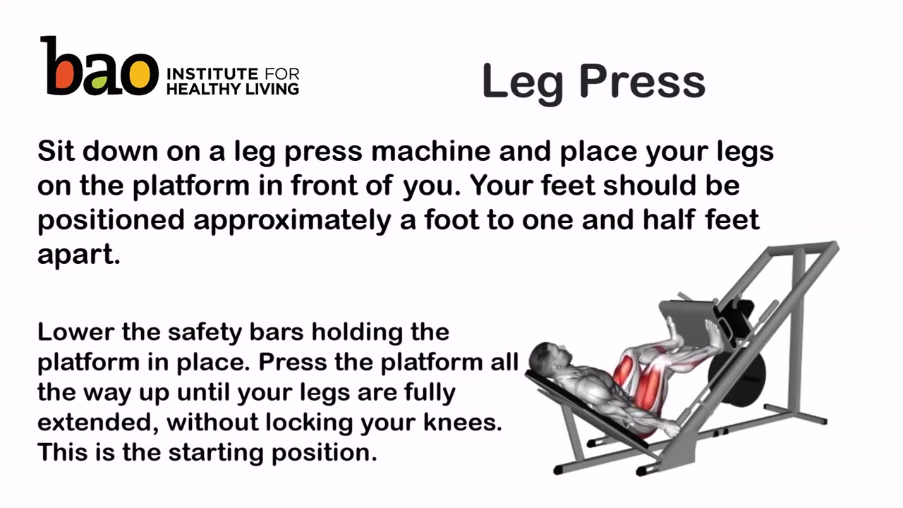 exercise leg press