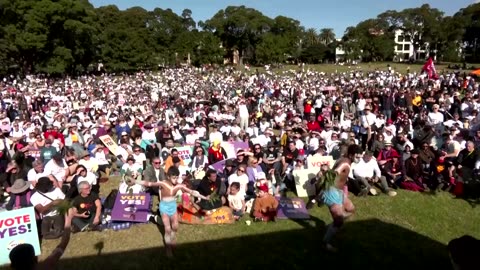 Thousands rally in Australia for Indigenous reform