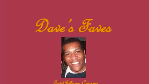 Dave's Faves [2008-2011] -David Jefferson-