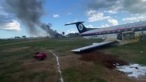 Two Embraer EMB-120ER Brasilia aircraft crash on the same day at the same airport