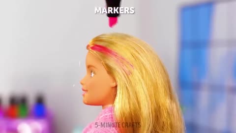 GORGEOUS DOL MAKEOVER ||DIY DOLLHOUSE IDEAS