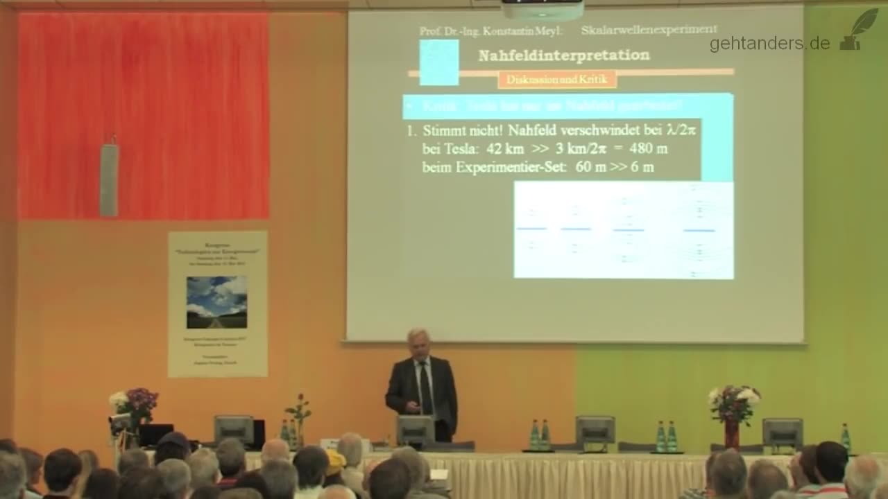 Professor Konstantin Meyl - Scalarwellen verstehen