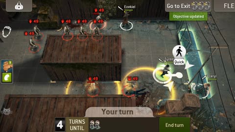 The Walking Dead No Man's Land Boxed In Round 50