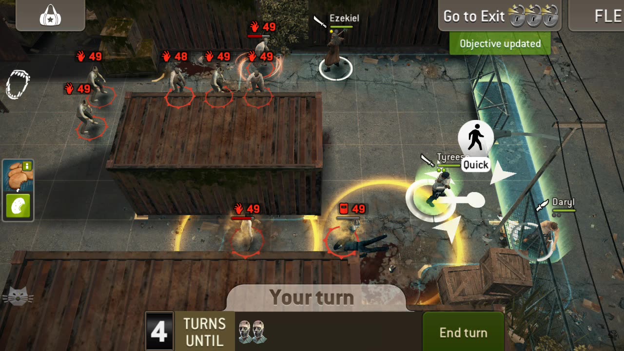 The Walking Dead No Man's Land Boxed In Round 50