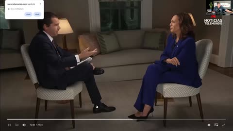 KAMALA TELLS TELEMUNDO SHE'S FOR AMNESTY