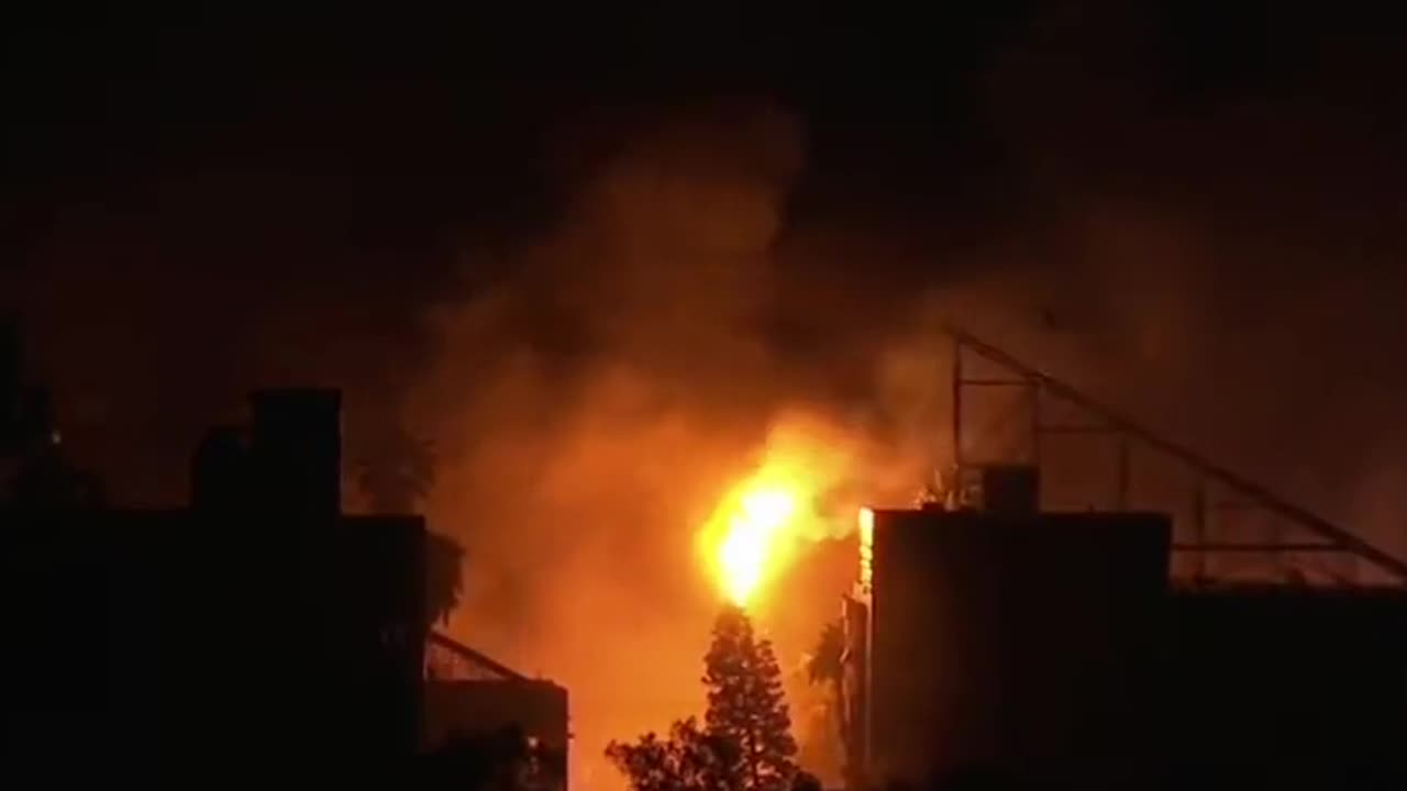 🚀🇮🇱 Israel War | Missile's Flight Path: Gaza Hospital Strike | Oct 16, 2023 | 1m33s | RCF