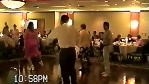 May 11, 2002 - Doing the Electric Slide at a (Presumably Indiana) Wedding