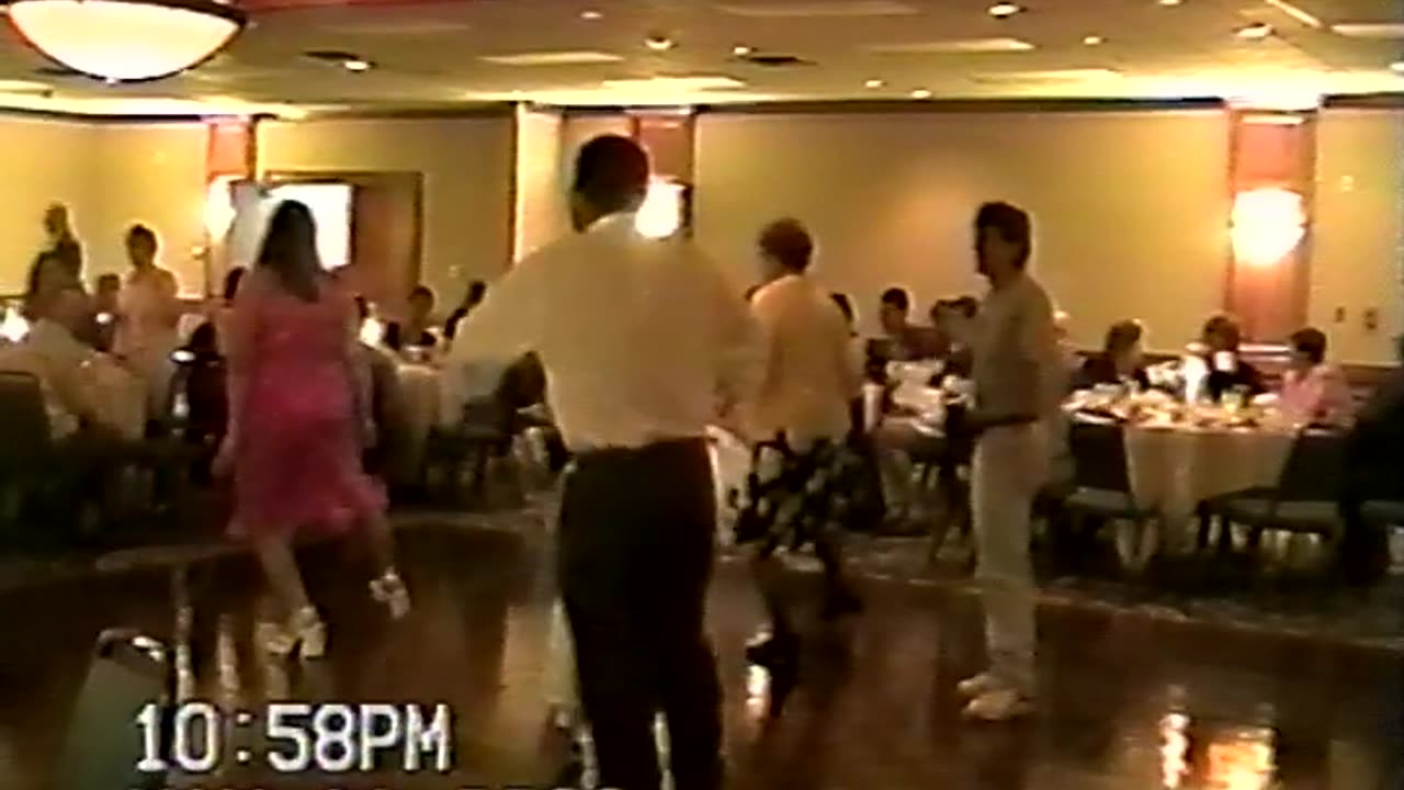 May 11, 2002 - Doing the Electric Slide at a (Presumably Indiana) Wedding