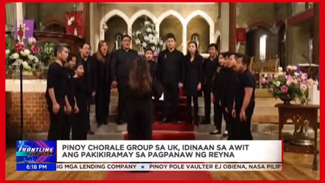 Pinoy chorale groupsa UK, idinaan sa awit ang pakikiramay sa pagpanawni Queen Elizabeth II