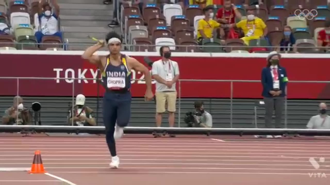 Neeraj Chopra gold medal in Olympic