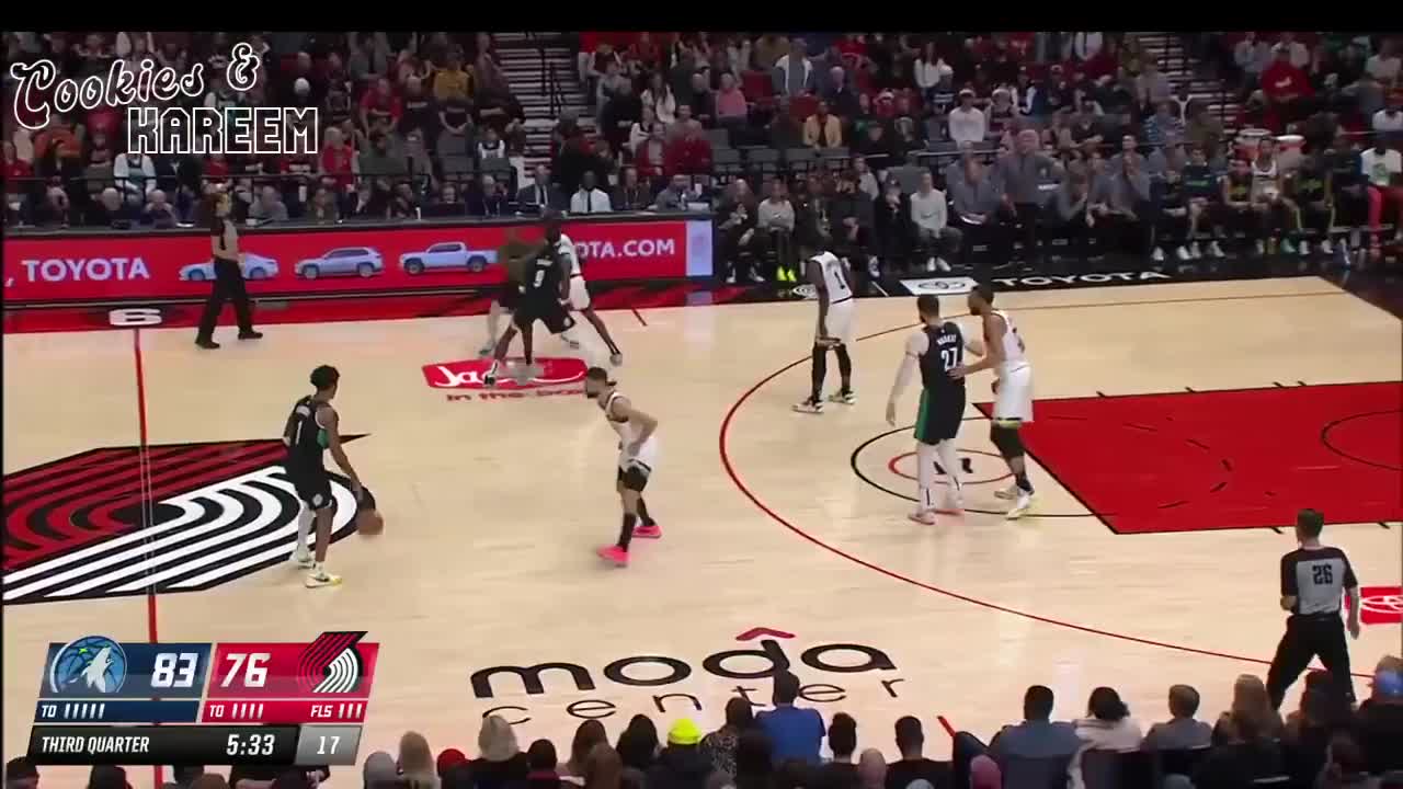 Rudy Gobert Highlights Trail Blazers vs. Timberwolves 10th Dec 2022