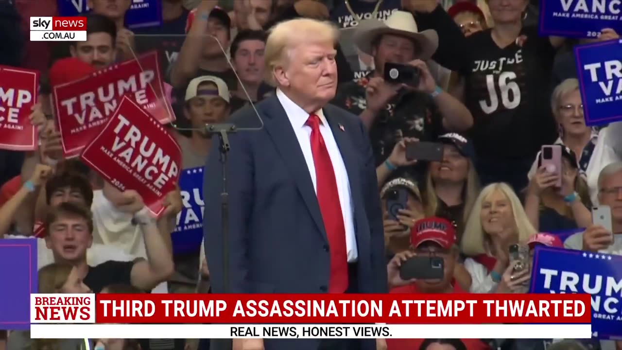 Third Trump assassination attempt thwarted