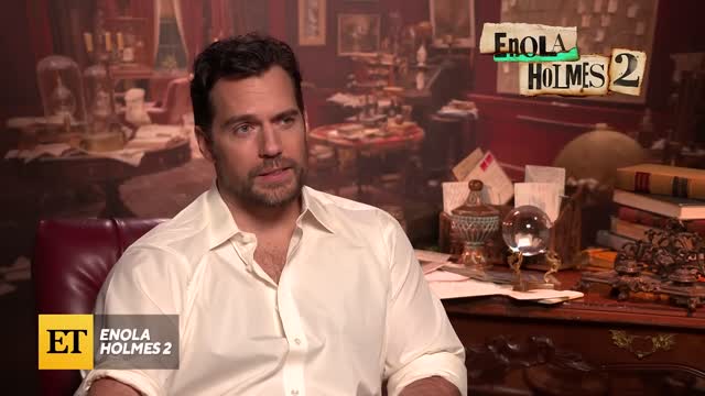 Enola Holmes Henry Cavill on Millie Bobby Brown's Producer Instincts (Exclusive)