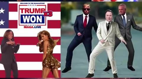 Pt.8 Trump's Party Train Dance Celebration "Trump Won" MAGA Dance Compilation