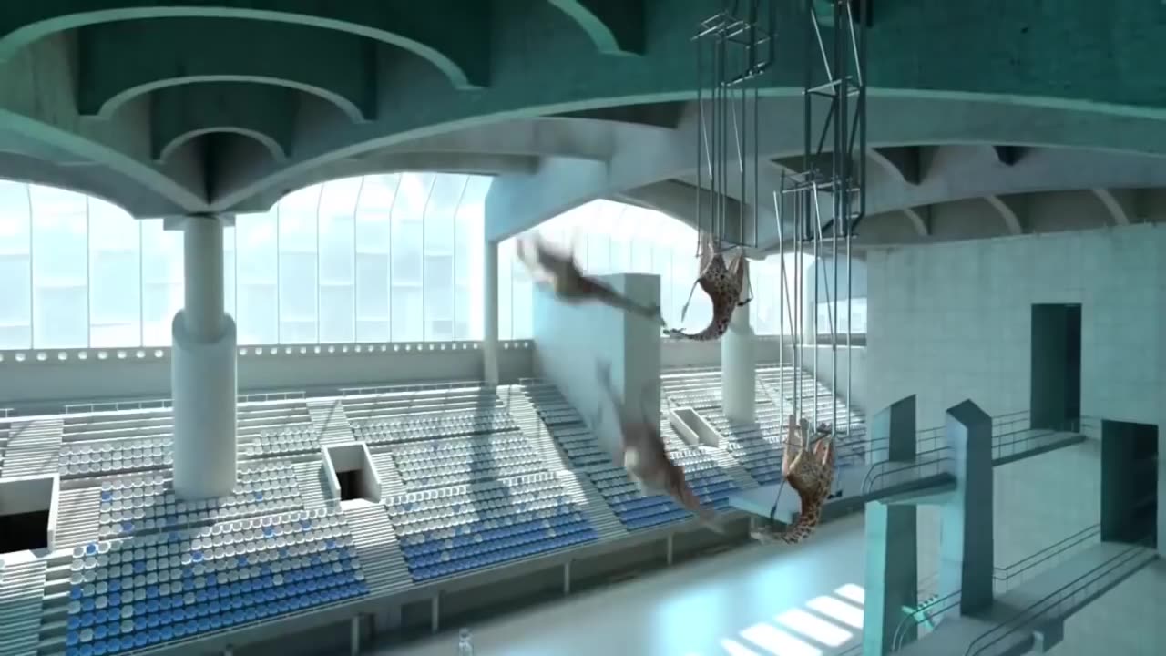 HIGH FLYING GIRAFFES (EARLY CGI)