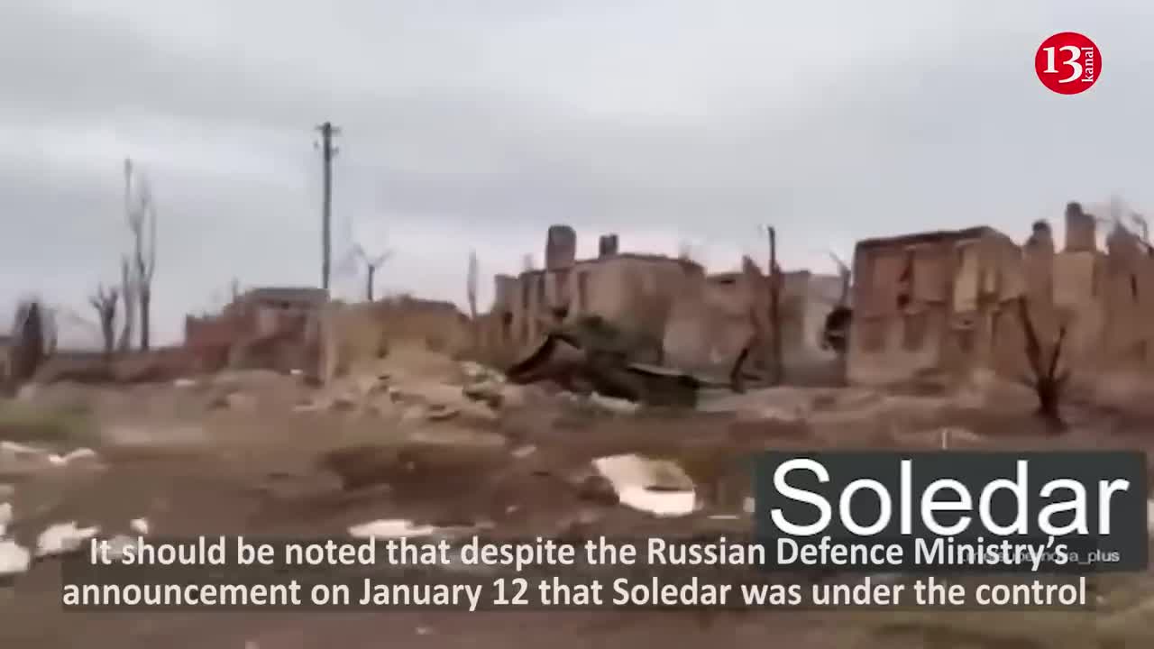 SHOCKING FOOTAGE from destroyed Soledar after fierce battles