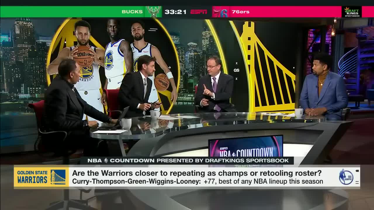 Stephen A. debates... WOJ?! ?? Should the Warriors chase 1 more ring? | NBA Countdown