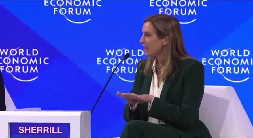 Congressman Sherrill at WEF