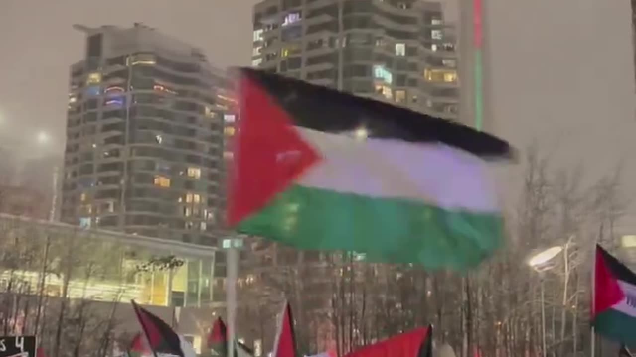"New Year's Turmoil: Pro-Hamas Supporters Disrupt Toronto's NYE Celebrations"