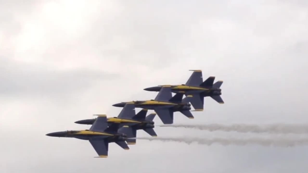 "Epic Slow Motion Montage of United States Military Fighter Jets Flying"