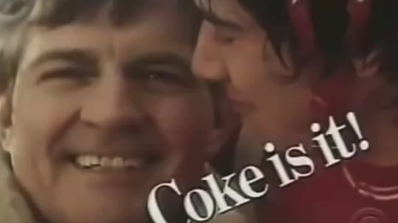 A 19 year old Keanu Reeves in a Coca Cola commercial from 1983