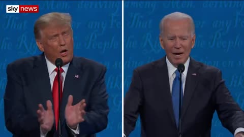 Trump and Biden face off in final US presidential debate - highlights