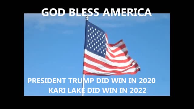 President Trump and Kari Lake Did Win